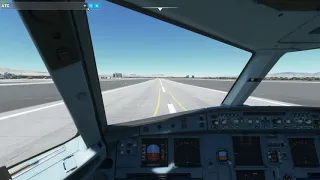 Microsoft Flight Simulator 2020, A320, Aborted Takeoff