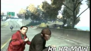 GTA IV - Bloopers Stunts & Random Stuff
