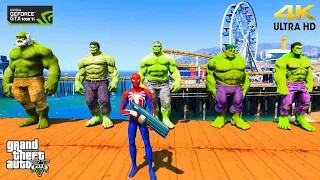 GTA 5 Epic Ragdolls Spiderman |Spiderman Vs Super Hulk |Jump Fails  (Euphoria Physics)GTA V Ep.122