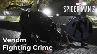 Marvel's Spider-Man 2: Venom Fighting Crime - Venom Free Roam