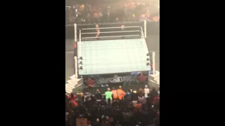 Brock  Lesnar wwe Entrance Raw Live Barclay center