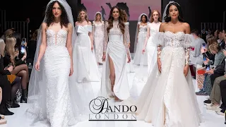 Dando London Catwalk Fashion Show | Bridal Week London 2023 |  The Desert Bloom Collection