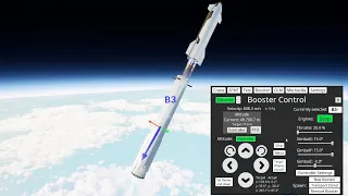 StarbaseSim progress update: getting closer to proper hot staging