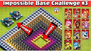 Impossible Base Challenge #3 with SCATTERSHOT | Clash of Clans