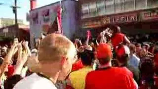 Sens Fans Hit Elgin Street After Defeating Buffalo in 5