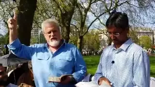Muslims Never Answer Jay Smith - Speakers Corner Hyde Park London 8-5-16.