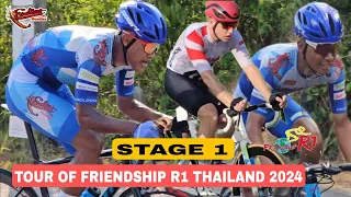 TOUR OF FRIENDSHIP R1 THAILAND 2024 82 km Mervin Corpuz Pinakalas ang mga Foreigner sa Ahon