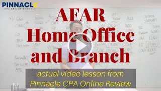 Pinnacle Online Actual Video Lesson (AFAR: Home Office and Branch)