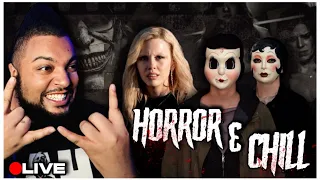 HORROR & CHILL *LIVESTREAM* , SCREAM 7 , TERRIFIER 3 ,STRANGERS CHAPTER 1 , & MORE HORROR TALK