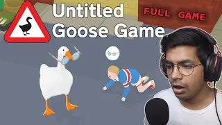 THIS DUCK IS VERY BAD | UNTITLED GOOSE GAME | FULL GAME HINDI