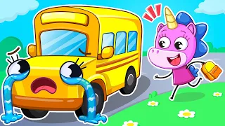 Пристегнись и Поехали! | Правила Безопасности в Школьном Автобусе 🚌📖 | Крошка Мими 🦄