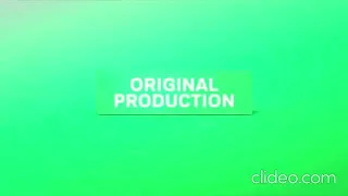 Teletoon original production logo but blue-green color