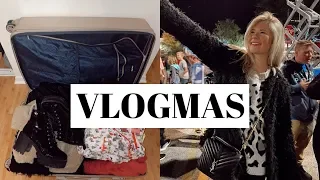 VLOGMAS DAY 14: pack with me for NYC + christmas festival