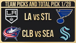 FREE NHL Picks Today 1/28/24 NHL Picks and Predictions