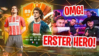 OMG!! Erster HERO in EA FC 24 GEZOGEN 😍 Packs SCHÜRFEN mit Eli und Broski 🔥