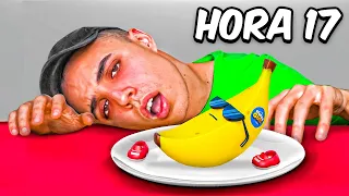 Sobreviví 24 Horas SOLO con COMIDA de Stumble Guys…