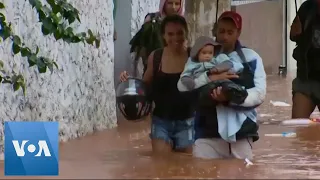 Heavy Rains in Brazil Cause Flooding, Landslides