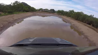 Jeep cherokee trailhawk offroad course at Hollister Hills