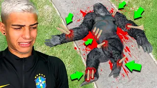 CONSIGO QUEBRAR TODOS OS OSSOS DO KING KONG no GTA 5?!