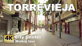 Torrevieja (City Сenter), Spain | Costa Blanca - Walking tour 2023 [4k 60 fps]