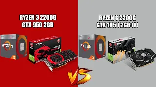 GTX 950 2 GB vs GTX 1050 2 GB | Test in 5 games