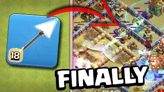 1ST TIME GIANT ARROW calculated precision BEST USE (Clash of Clans)