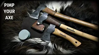 Make Your AXE BUSHCRAFT READY ! - Axe tuning at home - HD Video