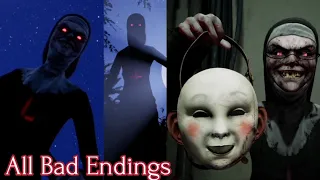 Evil Nun: The Broken Mask All Bad Endings