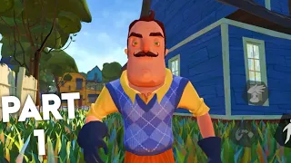 Hello Neighbor Mobile - Gameplay - Walkthrough - Act 1 Part 1 (Android/iOS)