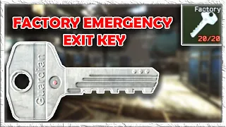 Ultimate Guide to the Factory Emergency Exit Key in Escape From Tarkov