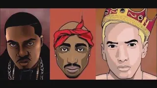 EMINEM   "Mama I'm a Criminal"  ft.  "2PAC & NAS" screwed up