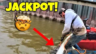 BIGGEST Magnet Fishing Haul EVER!! - Hidden JACKPOT in the Heart of the City!!