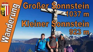 Großer Sonnstein 1037 m | Kleiner Sonnstein 923 m | Wanderung