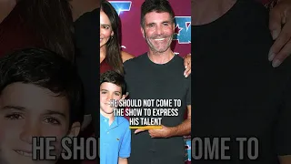 Simon Cowell hopes his 9 year old son never auditions for his show #simoncowell  #EricCowell