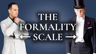 The Formality Scale: How Men's Clothes Rank From Formal To Informal