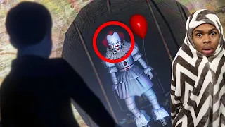 I FOUND PENNYWISE THE CLOWN IN THE SEWER IN GTA 5! (GTA 5 MODS RP)