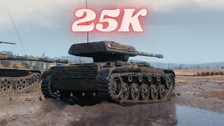 ELC EVEN 90 & LT-432  25K Spot + Damage  World of Tanks Replays ,WOT tank games