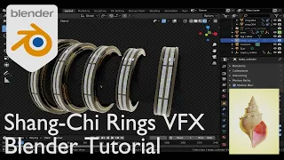 Shang-Chi Rings in Blender - a tutorial