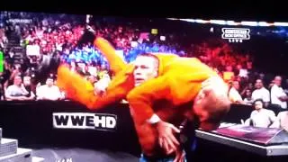 WWE No Way Out 2012 - John Laurinaitis FIRED!!!