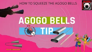 #3 - LEARN SOME AGOGO BELLS TIP -  EXERCISES AND A RHYTHM PATTERN - HOW TO SQUEEZE IT