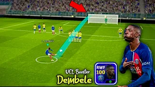 DEMBÉLÉ New UCL Booster Card is in Another Level - 99 Speed/Acceleration🔥 • eFootball 750M Downloads