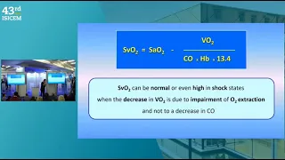 HEMODYNAMIC VARIABLES IN PATIENTS WITH SHOCK  ISICEM 2024