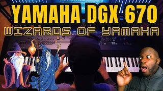 Yamaha DGX 670 Keyboard: Wizards of Yamaha Strike Back!