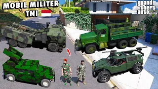 WOW !! Aku Koleksi SEMUA Mobil MILITER TNI INDONESIA TER EPIC di GTA 5