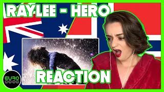 RAYLEE - HERO REACTION // MGP 2021 // Norway Eurovision 2021