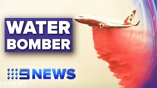 QLD considers buying water bomber to battle summer fires | Nine News Australia