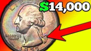Do you have a Valuable Quarter? 1955 Silver Quarter Values