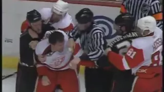 Pavel Datsyuk Vs Scott Niedermayer, Brian Rafalski Vs Corey Perry 05/12/09