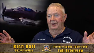 Vietnam A-1 Skyraider Pilot Rich Hall Recalls Rescue Missions