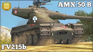 AMX 50 B ☆ FV215b ☆ WoT Blitz Replays